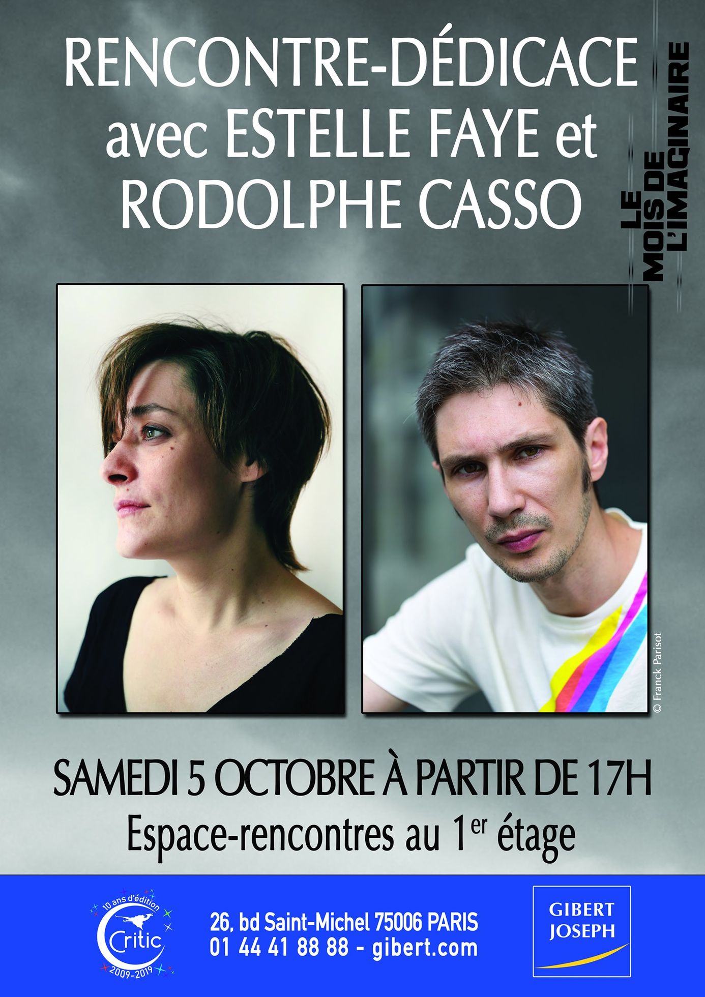 Photo de Rencontre dédicace Estelle Faye et Rodolphe Casso